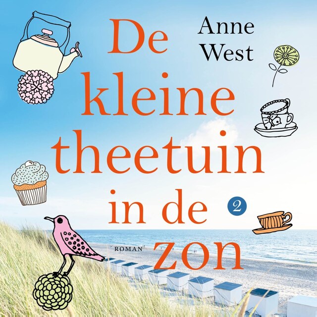 Okładka książki dla De kleine theetuin in de zon