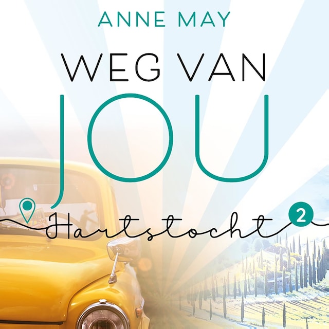 Book cover for Weg van jou