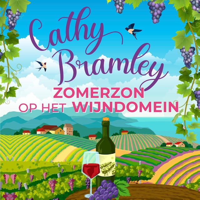 Book cover for Zomerzon op het wijndomein