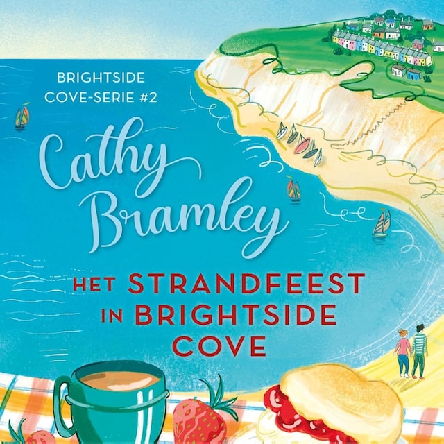 Book cover for Het strandfeest in Brightside Cove