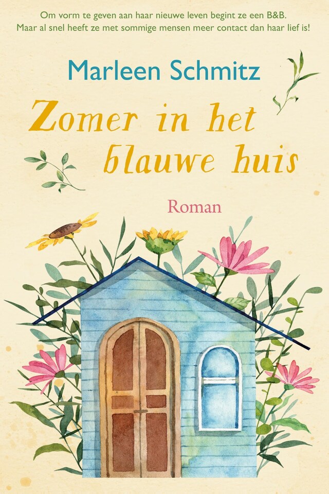 Book cover for Zomer in het blauwe huis