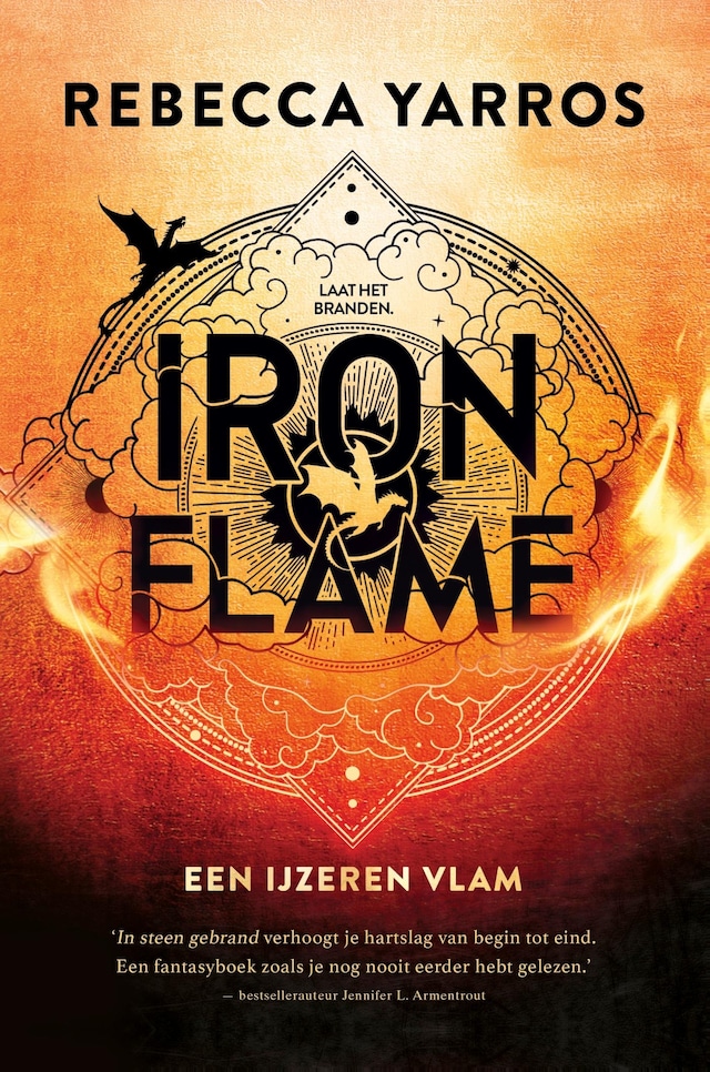 Book cover for Een ijzeren vlam