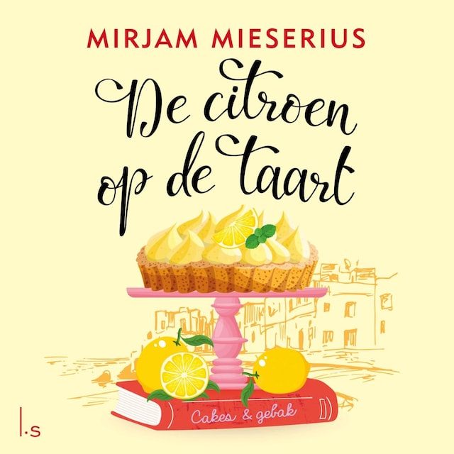 Book cover for De citroen op de taart