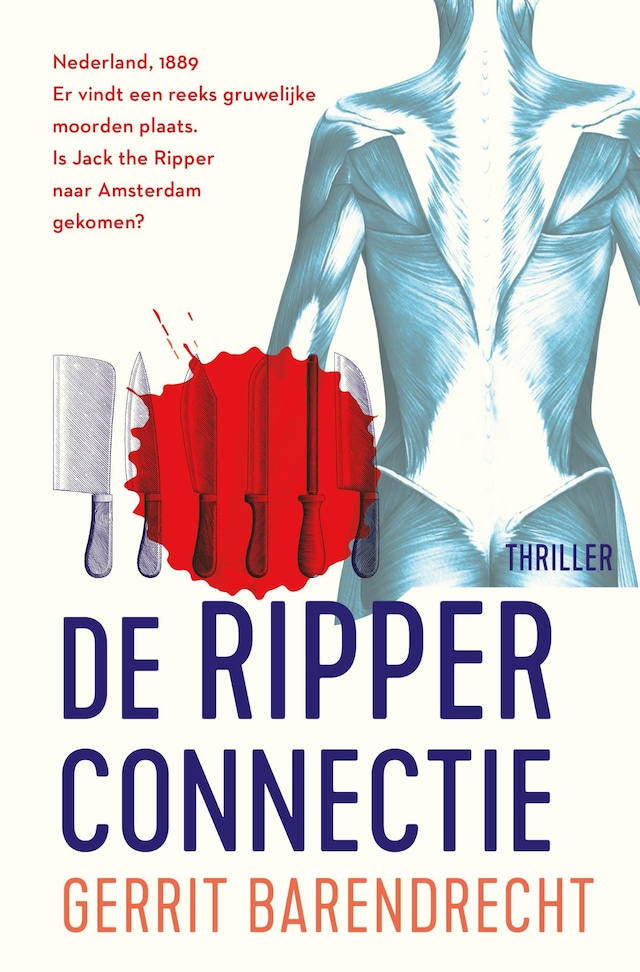 Buchcover für De Ripper connectie