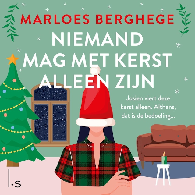 Book cover for Niemand mag met kerst alleen zijn