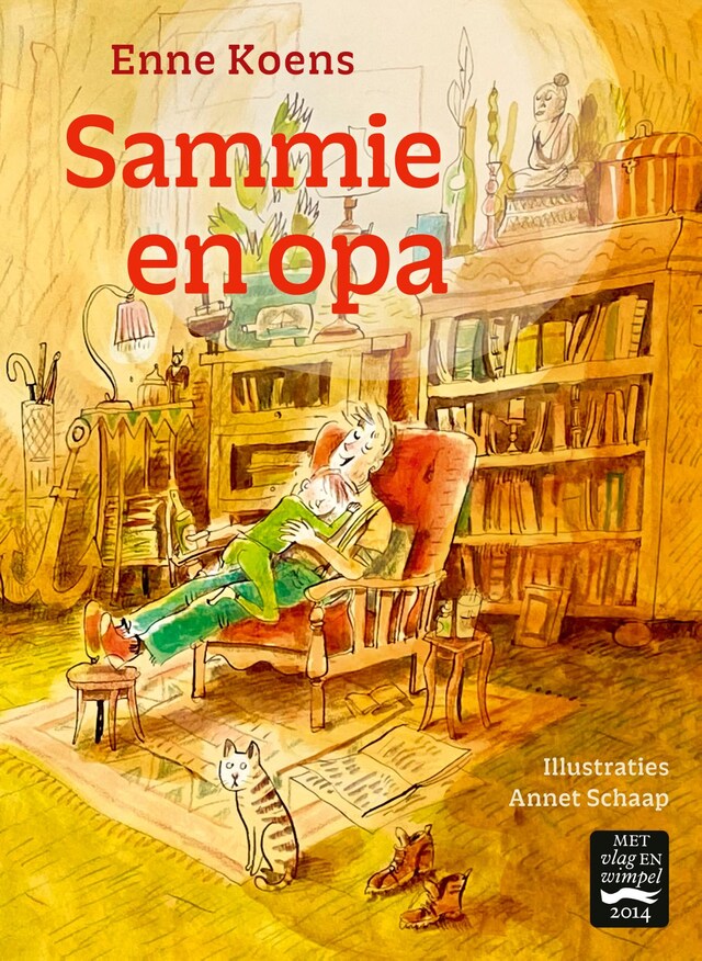 Book cover for Sammie en opa