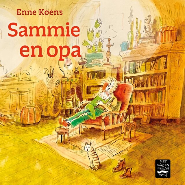 Book cover for Sammie en opa