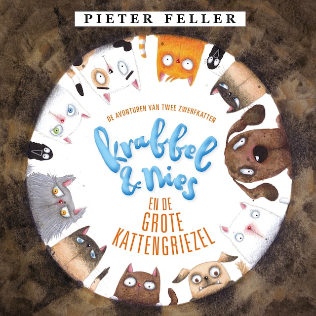 Book cover for Krabbel en Nies en de Grote Kattengriezel