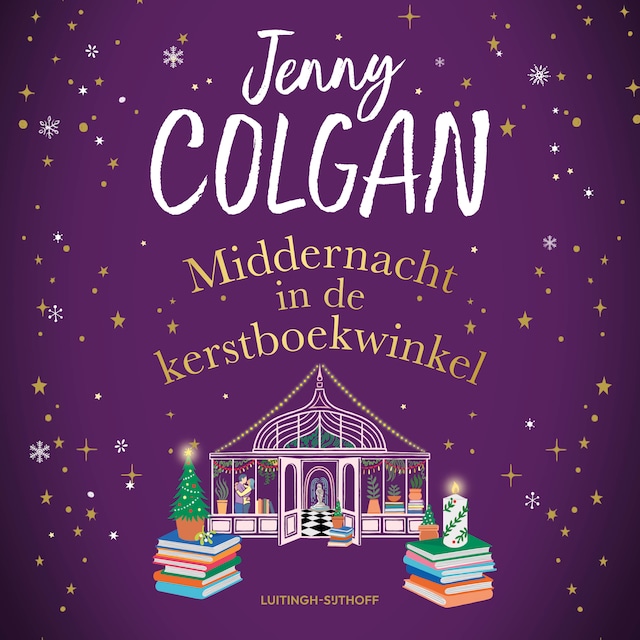 Couverture de livre pour Middernacht in de kerstboekwinkel