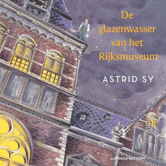 Book cover for De glazenwasser van het Rijksmuseum