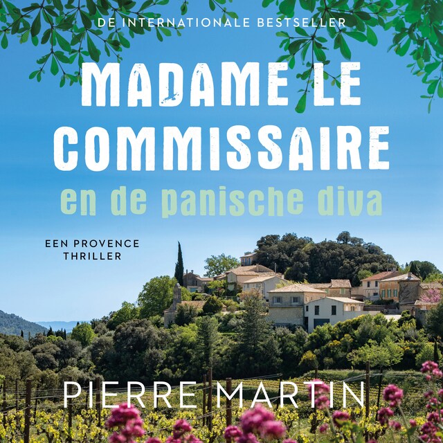 Book cover for Madame le Commissaire en de panische diva