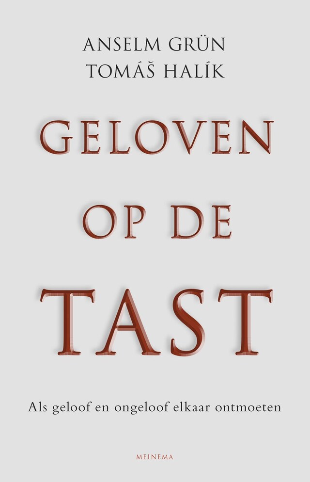 Bogomslag for Geloven op de tast