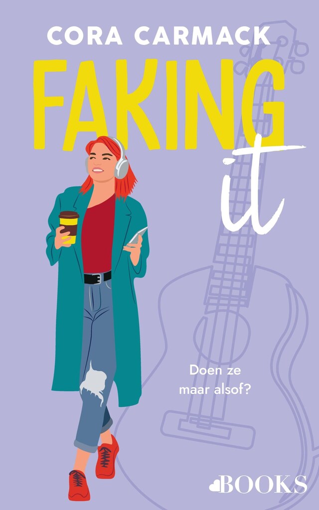 Boekomslag van Faking it