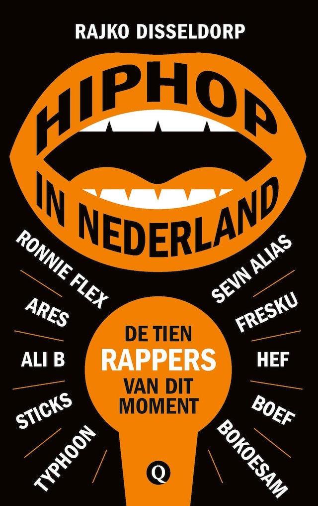 Book cover for Hiphop in Nederland