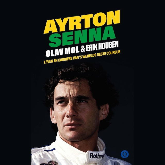 Kirjankansi teokselle Ayrton Senna