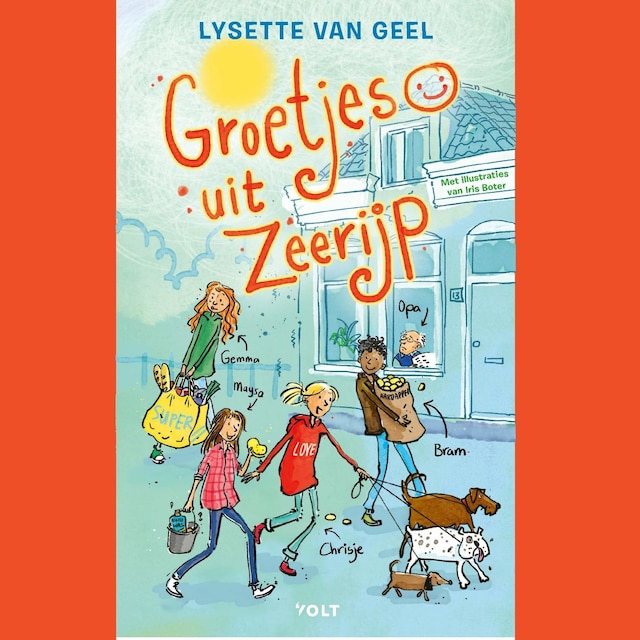 Okładka książki dla Groetjes uit Zeerijp