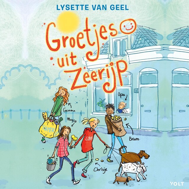 Book cover for Groetjes uit Zeerijp