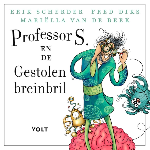 Boekomslag van Professor S. en de gestolen breinbril