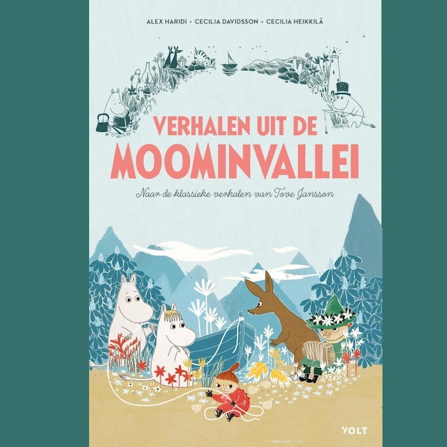 Copertina del libro per Verhalen uit de Moominvallei