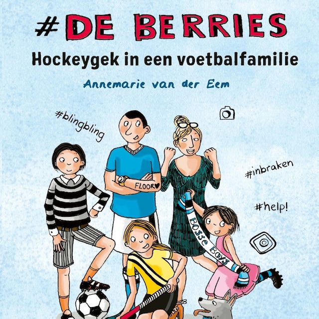 Book cover for Hockeygek in een voetbalfamilie