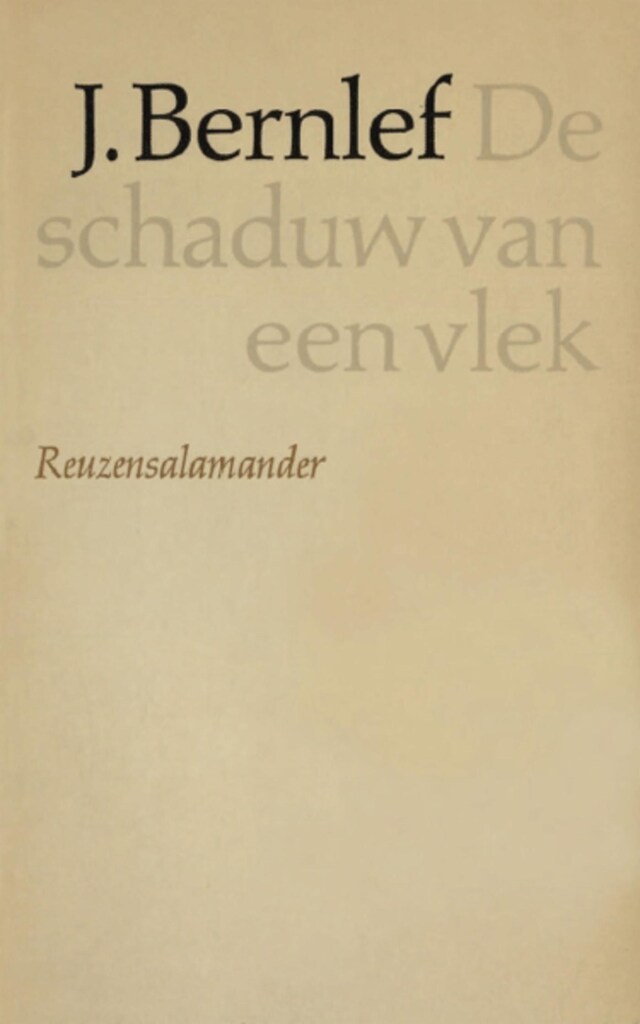 Book cover for Schaduw van een vlek