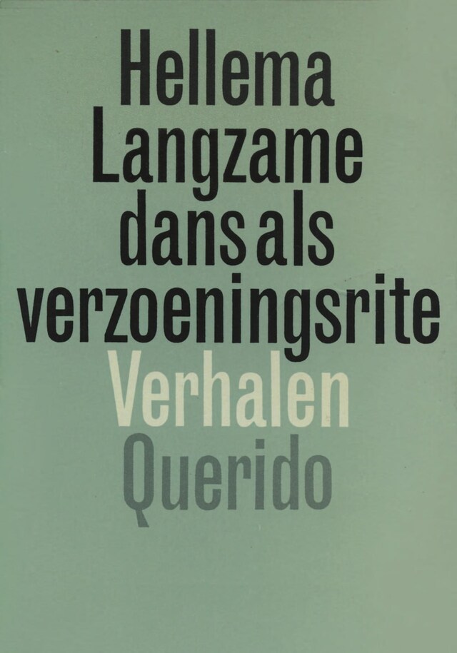 Book cover for Langzame dans als verzoeningsrite