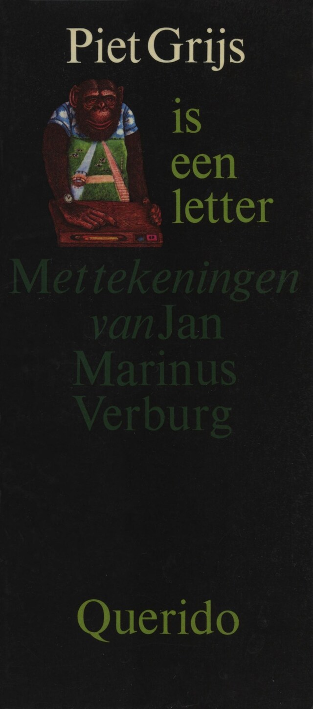 Book cover for A is een letter