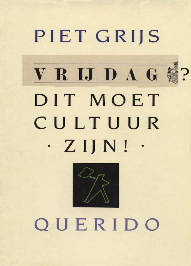 Book cover for Vrijdag? Dit moet cultuur zijn!