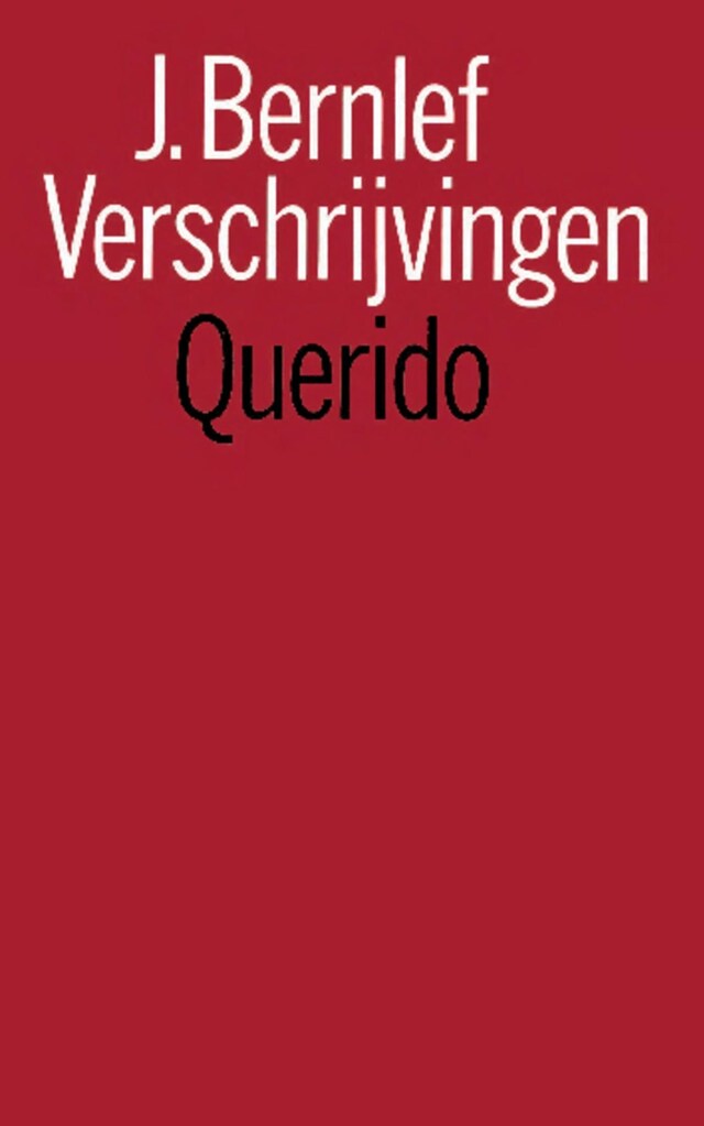 Buchcover für Verschrijvingen