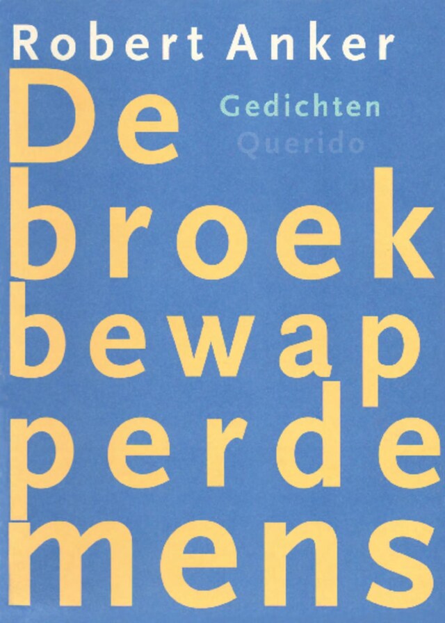 Copertina del libro per De broekbewapperde mens