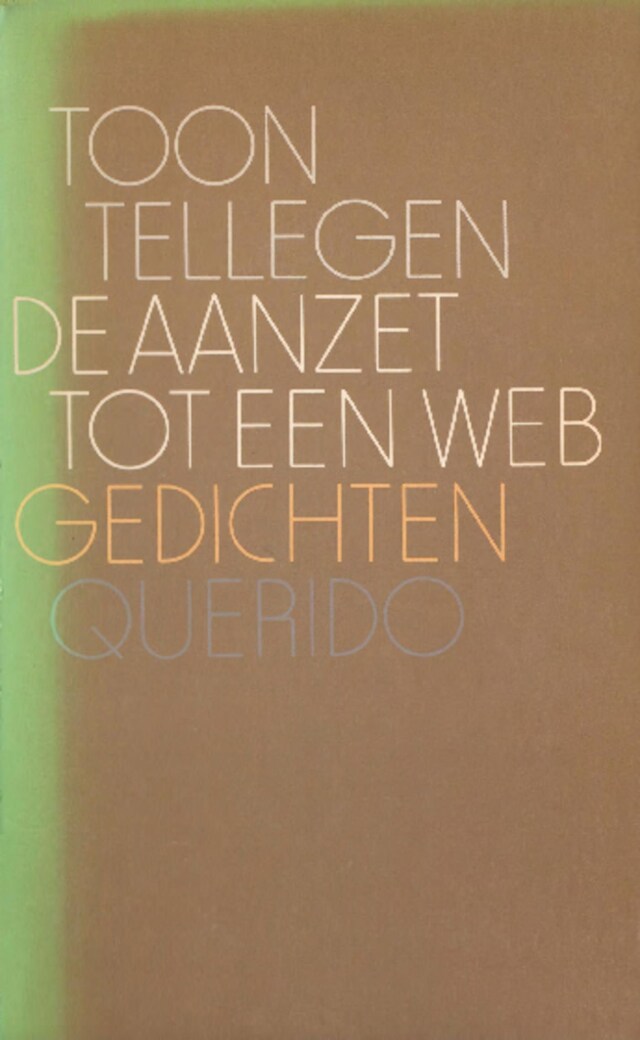 Buchcover für De aanzet tot een web