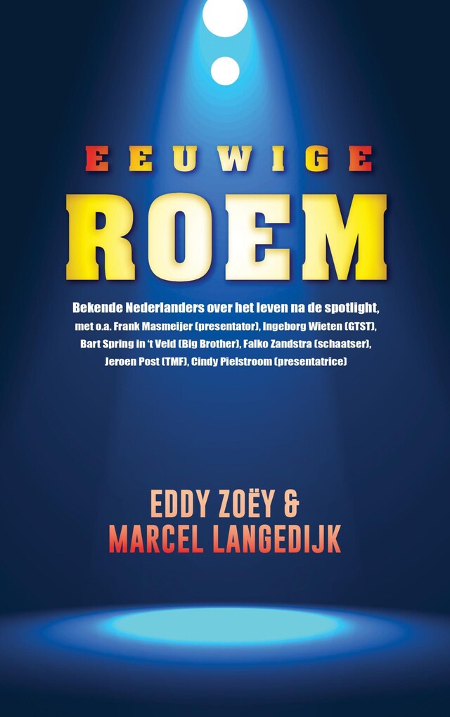 Eeuwige roem Book cover for Eeuwige roem