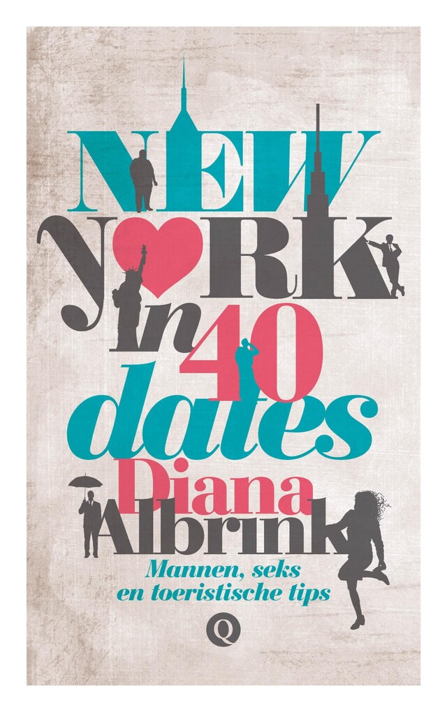 Book cover for New York in 40 dates