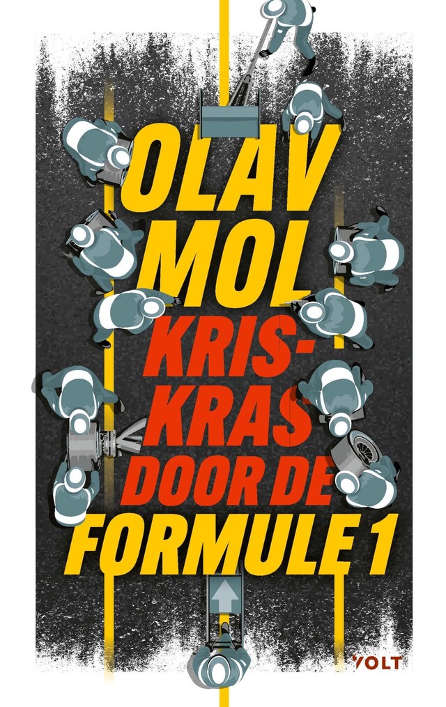 Book cover for Kriskras door de Formule 1