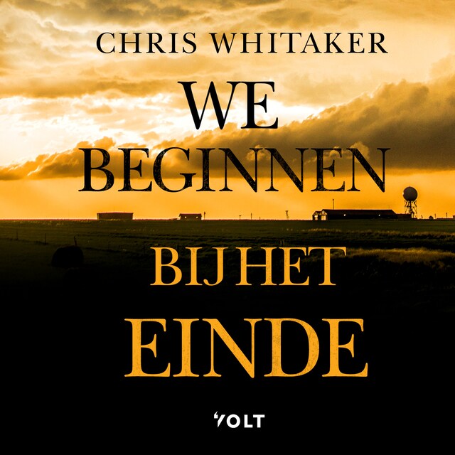 Book cover for We beginnen bij het einde