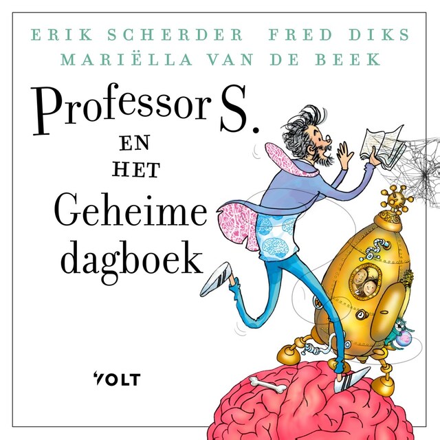 Copertina del libro per Professor S. en het geheime dagboek