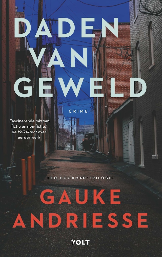 Couverture de livre pour Daden van geweld