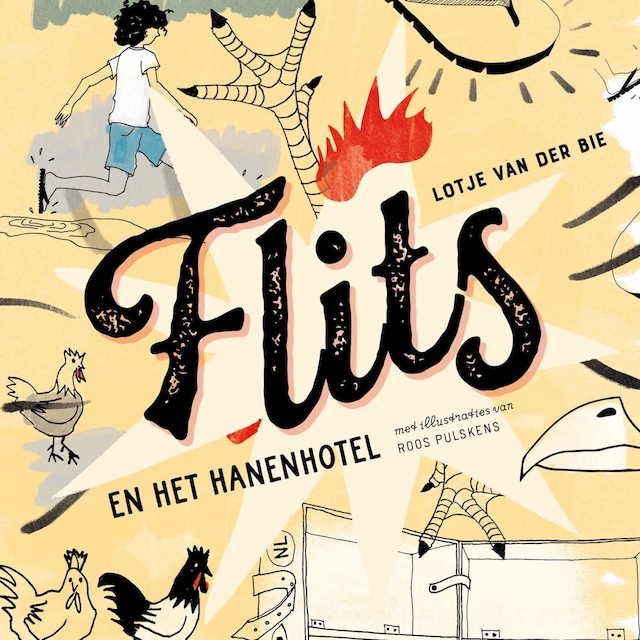 Okładka książki dla Flits en het hanenhotel
