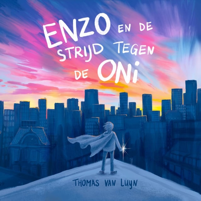 Buchcover für Enzo en de strijd tegen de Oni