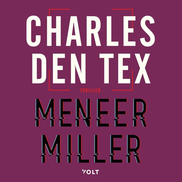 Kirjankansi teokselle Meneer Miller