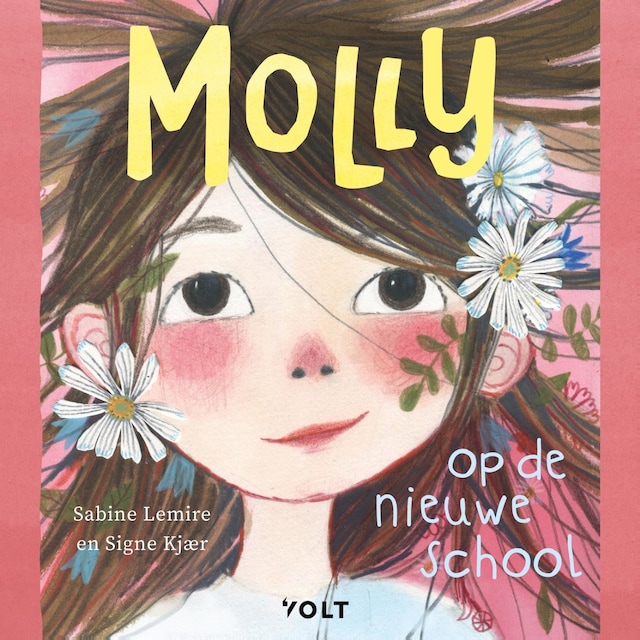 Book cover for Molly op de nieuwe school