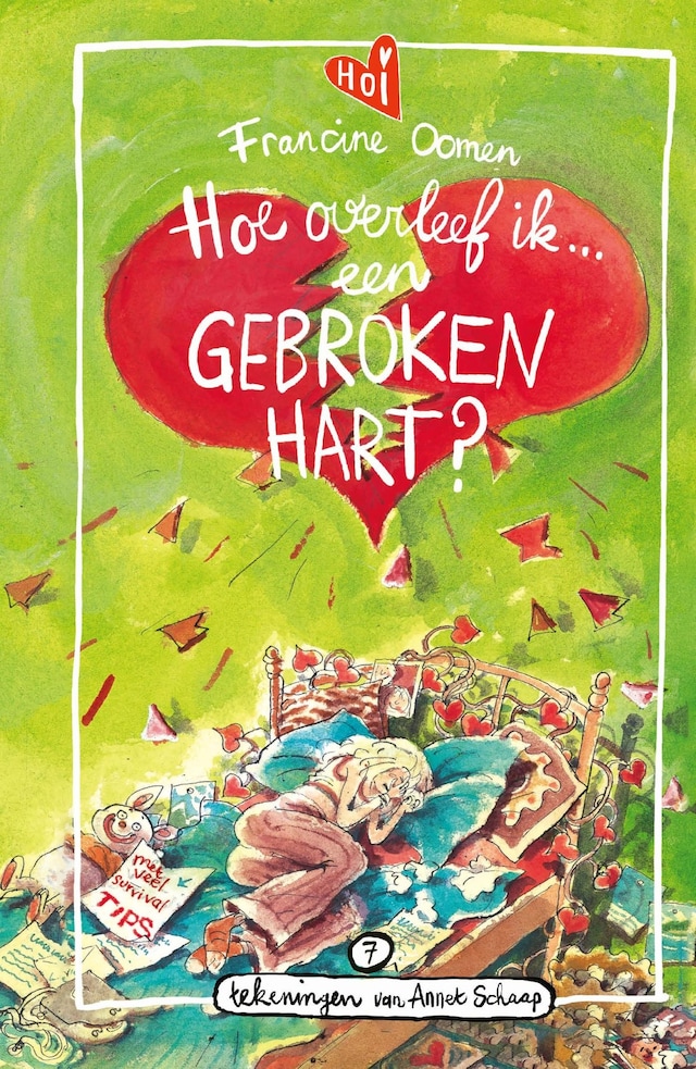 Book cover for Hoe overleef ik een gebroken hart?