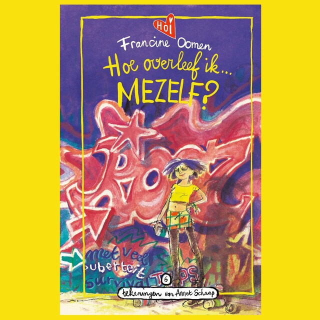 Hoe overleef ik mezelf? Buchcover für Hoe overleef ik mezelf?