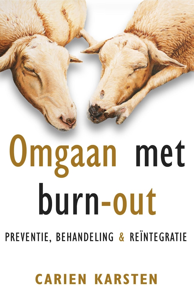 Book cover for Omgaan met burn-out