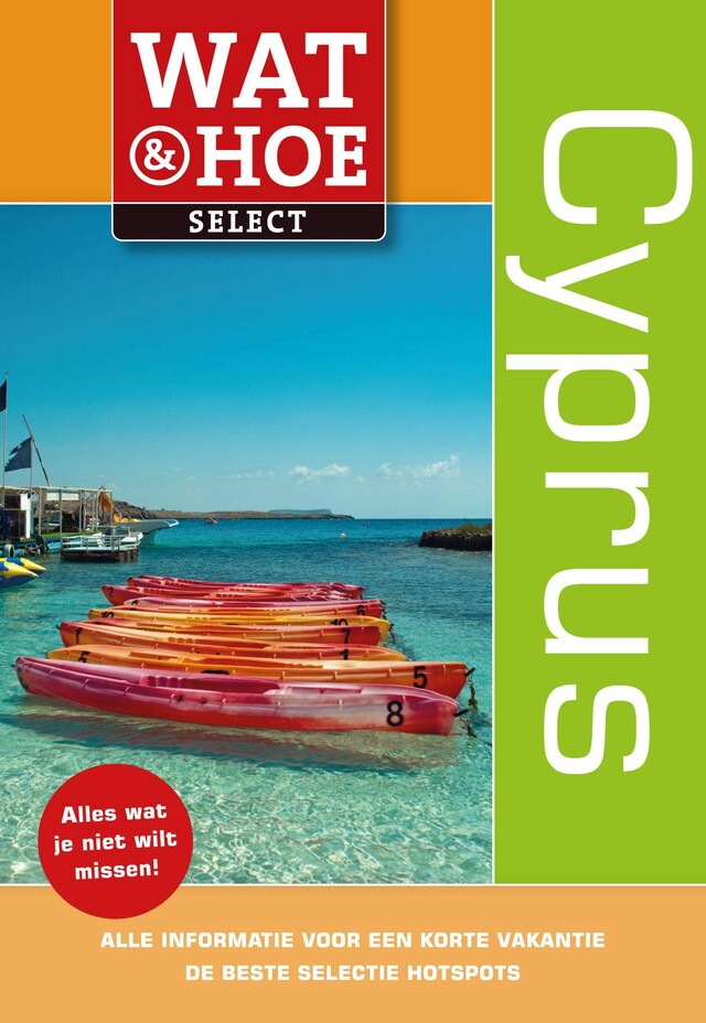 Wat & Hoe Select Cyprus Book cover for Wat & Hoe Select Cyprus