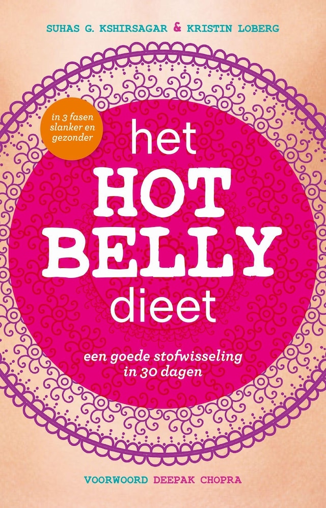 Boekomslag van Het Hot Belly Dieet