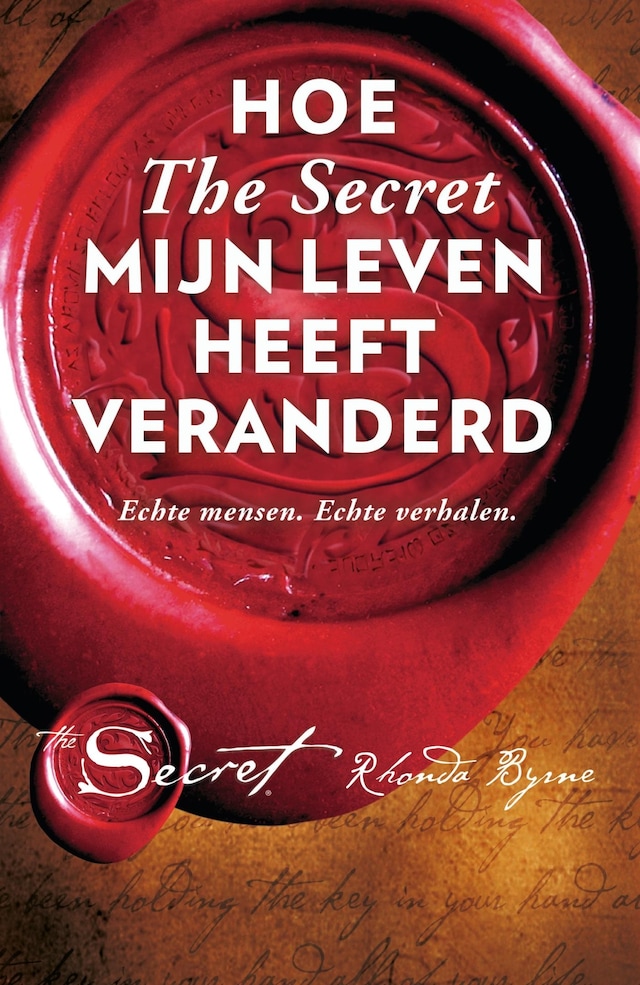 Book cover for Hoe the secret mijn leven heeft veranderd
