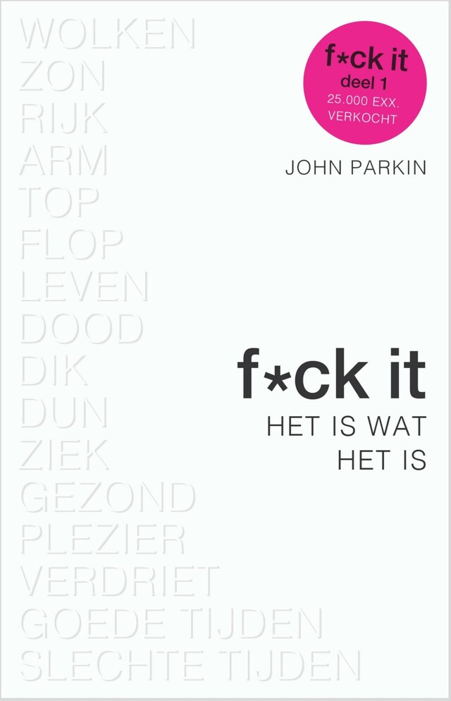 Boekomslag van Fuck it