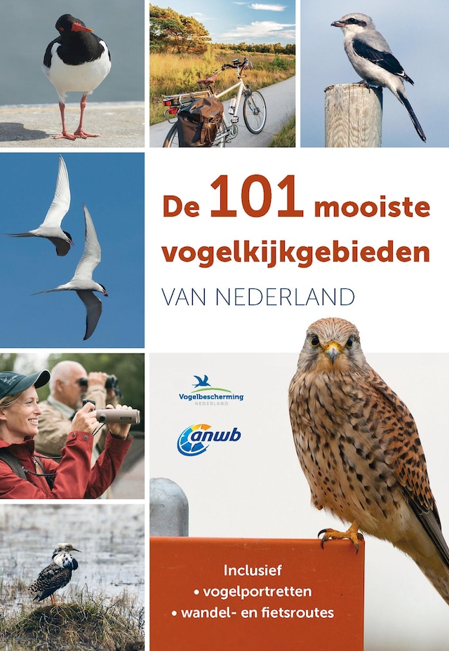 Copertina del libro per De 101 mooiste vogelkijkgebieden van Nederland