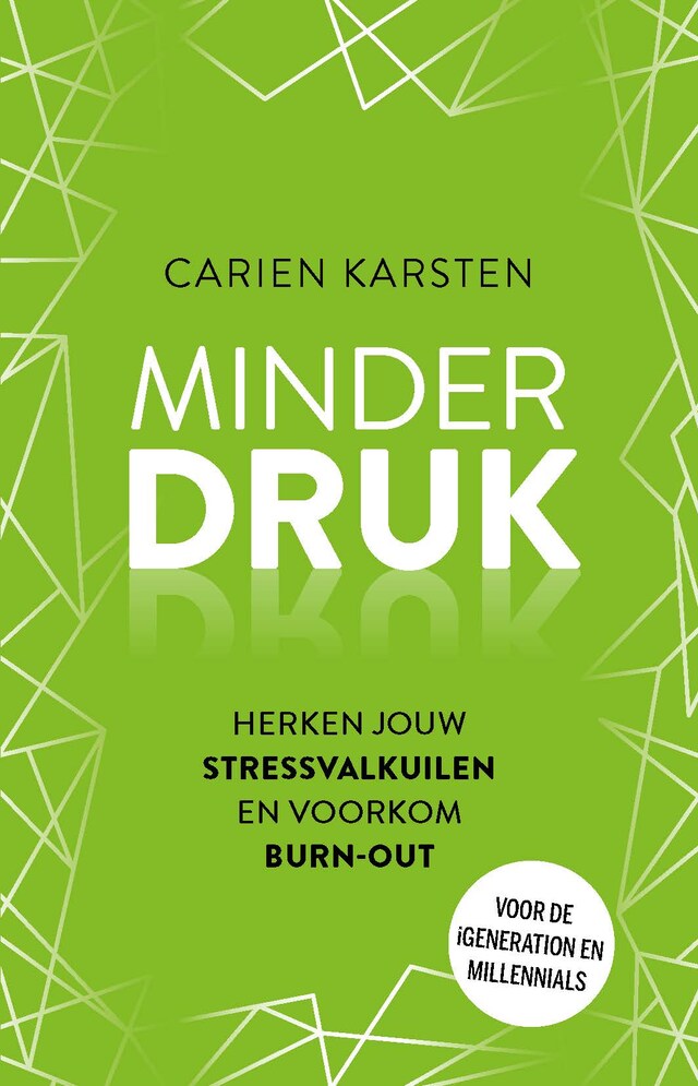 Copertina del libro per Minder druk